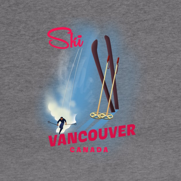 Vancouver Canada Ski by nickemporium1